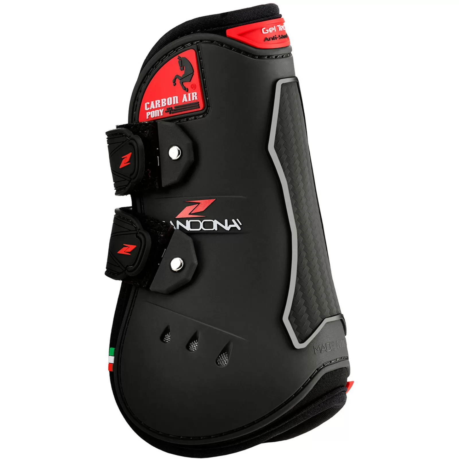 New Protege-Tendons Carbon Air Poney Avec Velcro Protections Cheval