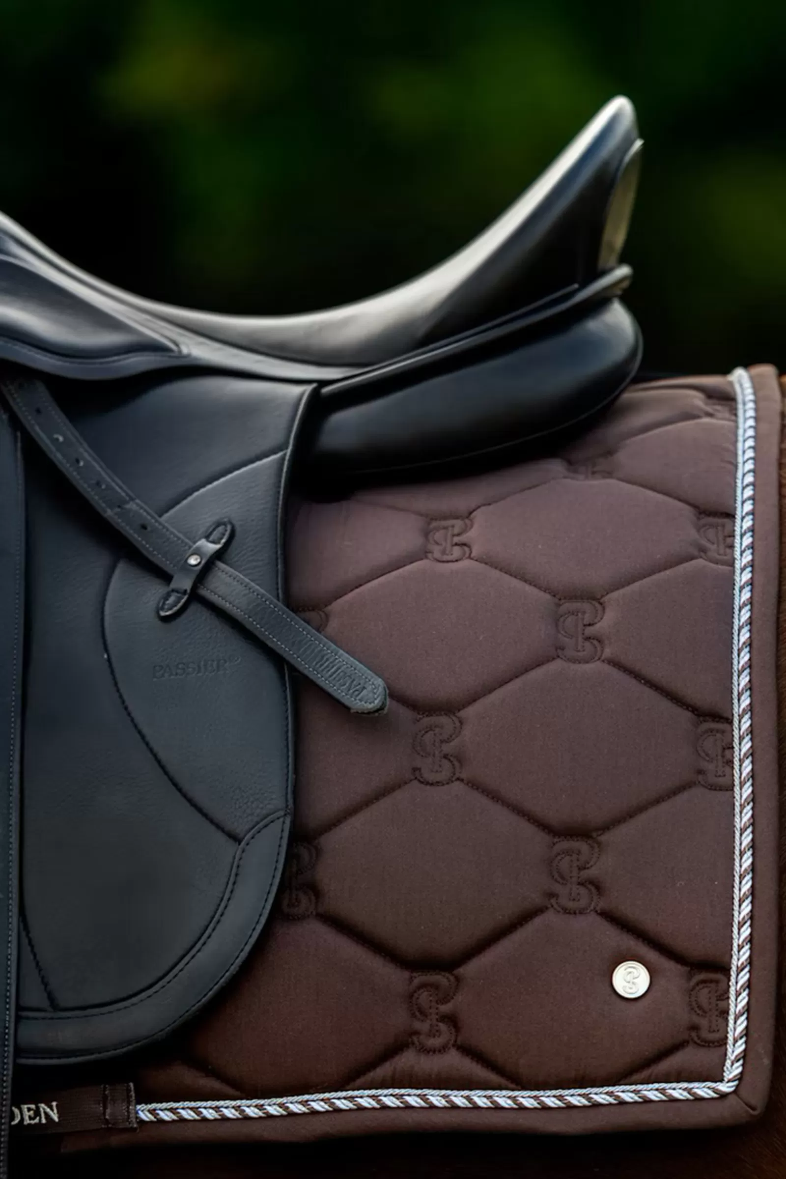 Shop Ps Of Sweden Cotton Signature Dressage Saddle Pad Tapis Dressage