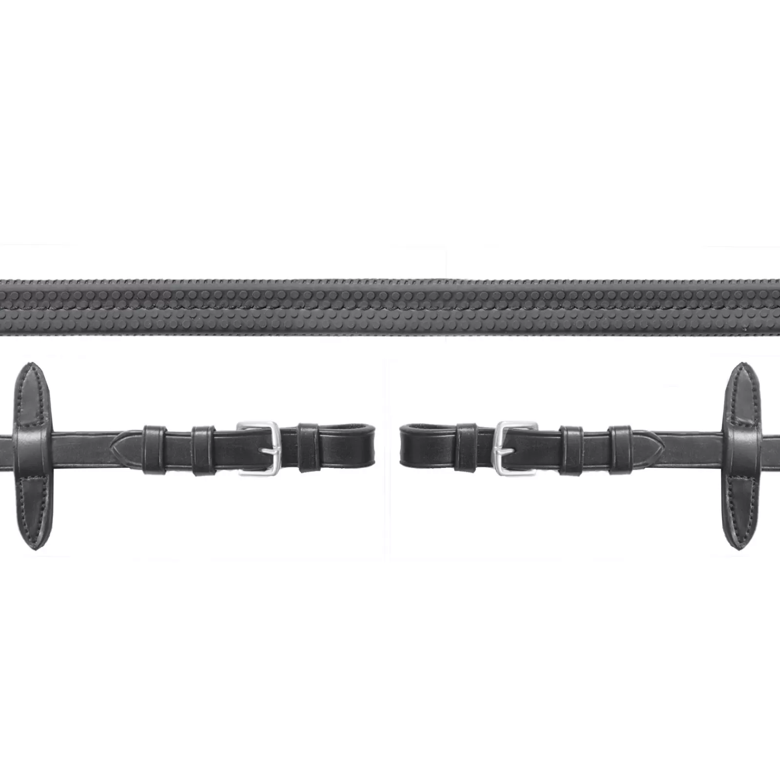 Best Sale Rênes Caoutchouc, Avec Boucle Neo Rênes