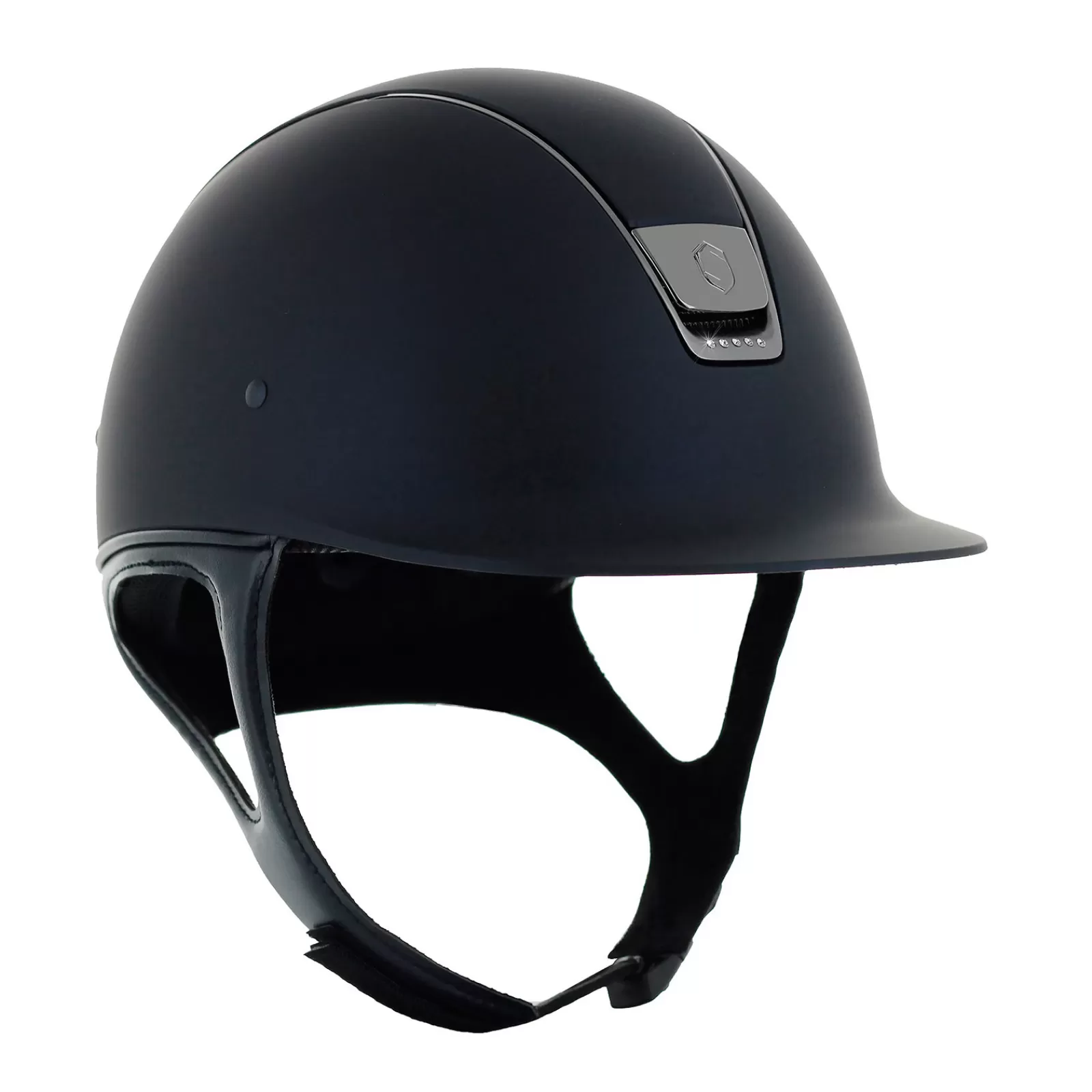 samshield Shadowmatt + 5 Swarovski, Regular (Without Liner)< Casque D'équitation