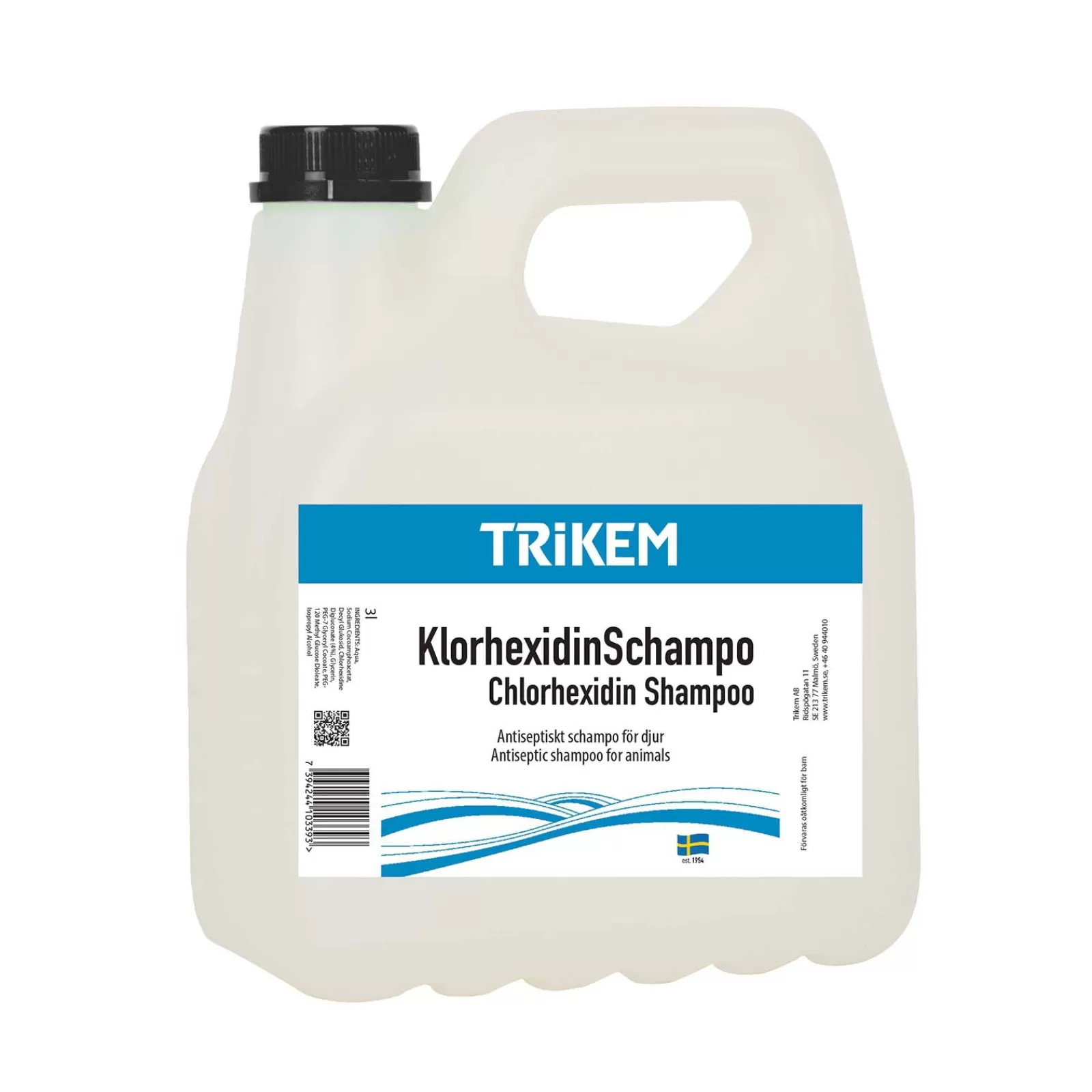 Best Shampoing Chlorhexidine Trikem Renons, 300 Ml Soins De La Fourrure, De La Peau Et De La Criniere