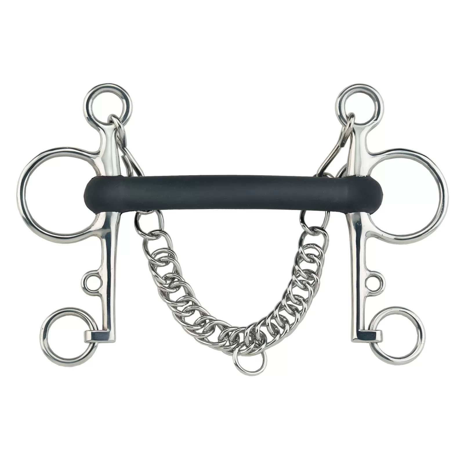 Discount Rubber Pelham Flexible, Stainless Steel Mors Pelham