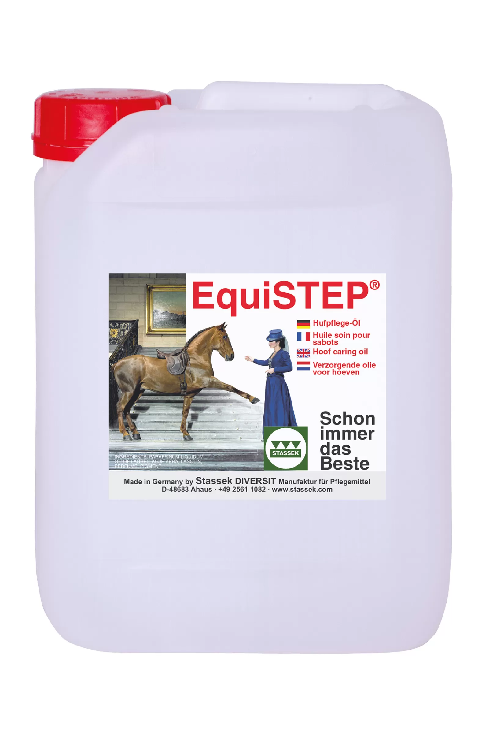 Cheap Equistep Hoof Oil Canister, 5 Liters Soin Du Sabot