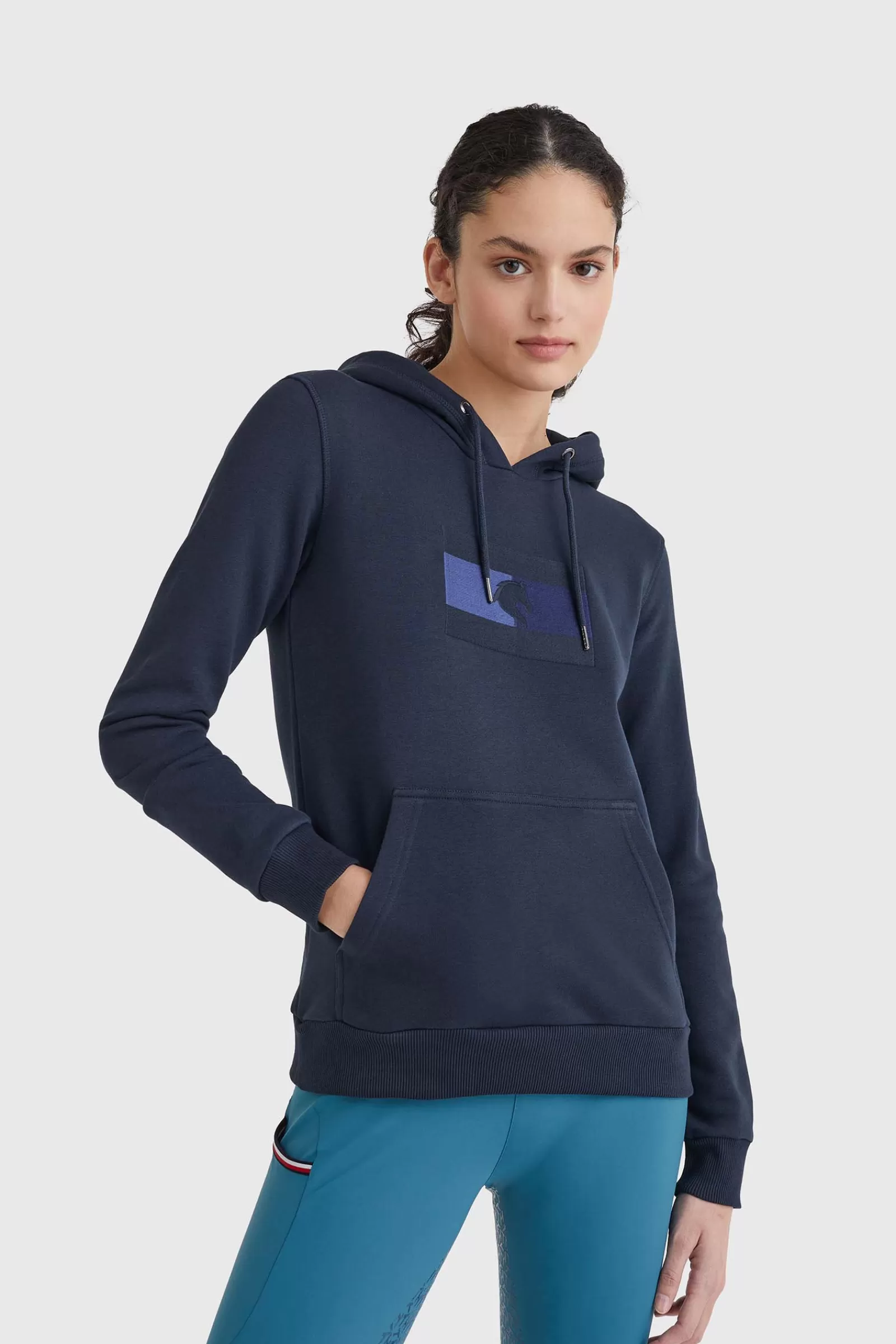 tommyhilfigerequestrian Sweat A Capuche A Logo Brode Tommy Hilfiger Equestrian< Pulls & Sweat