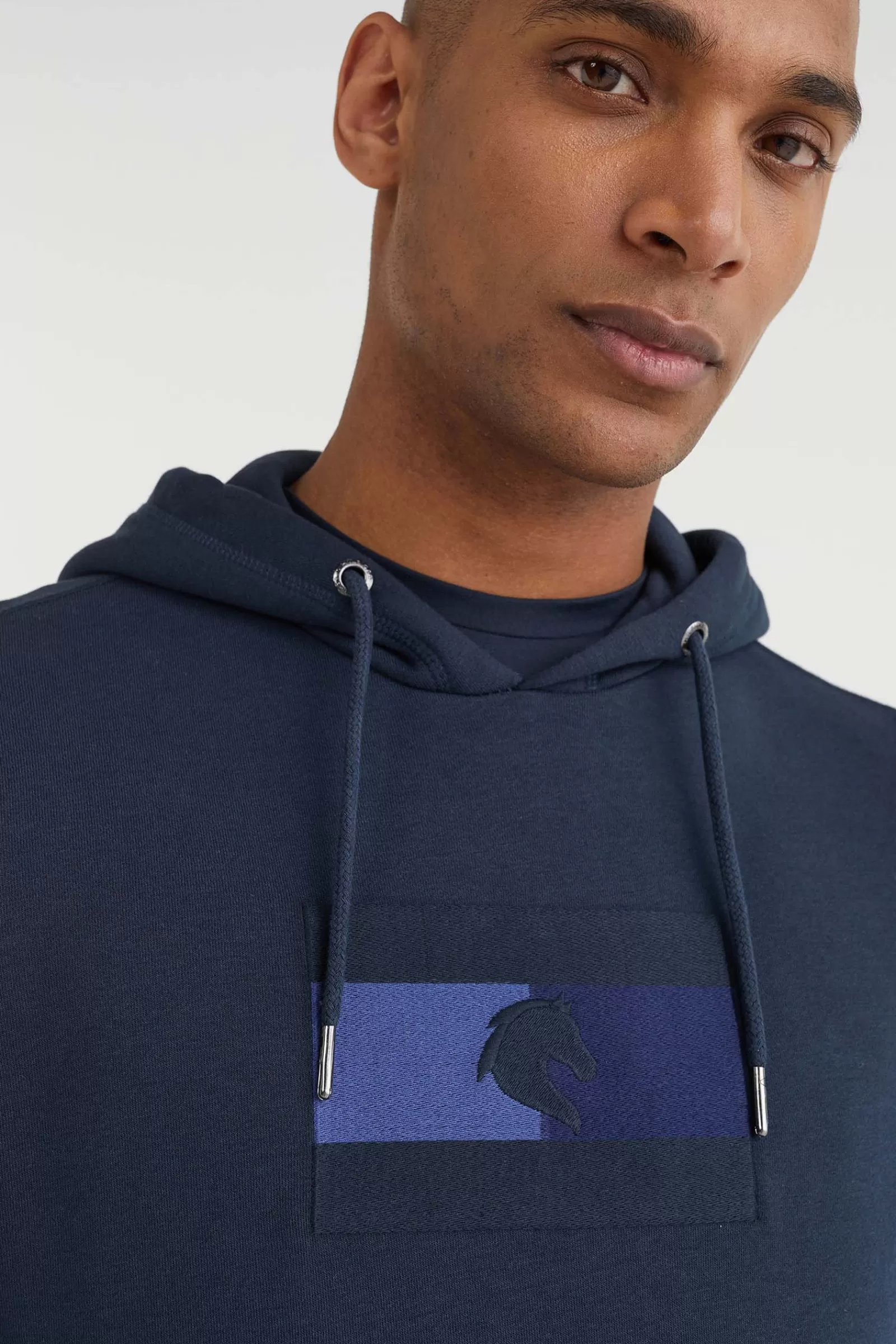 tommyhilfigerequestrian Sweat A Capuche A Logo Brode Tommy Hilfiger Equestrian, Homme< T-Shirts & Polos D'équitation