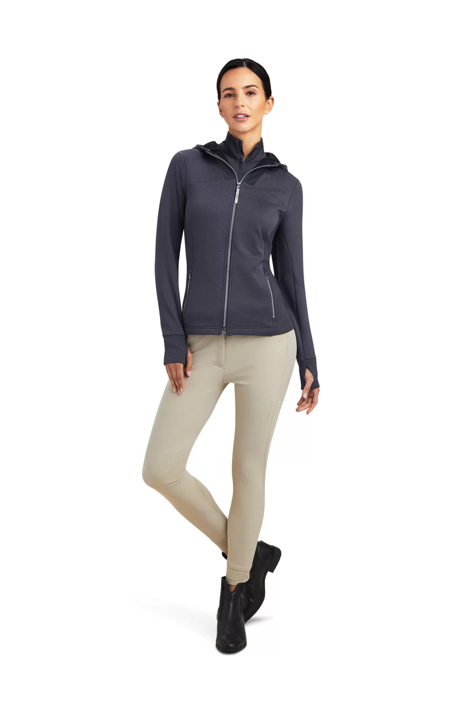 ariat Sweat A Capuche Entierement Zippe Lumina Pour Femme< Pulls & Sweat