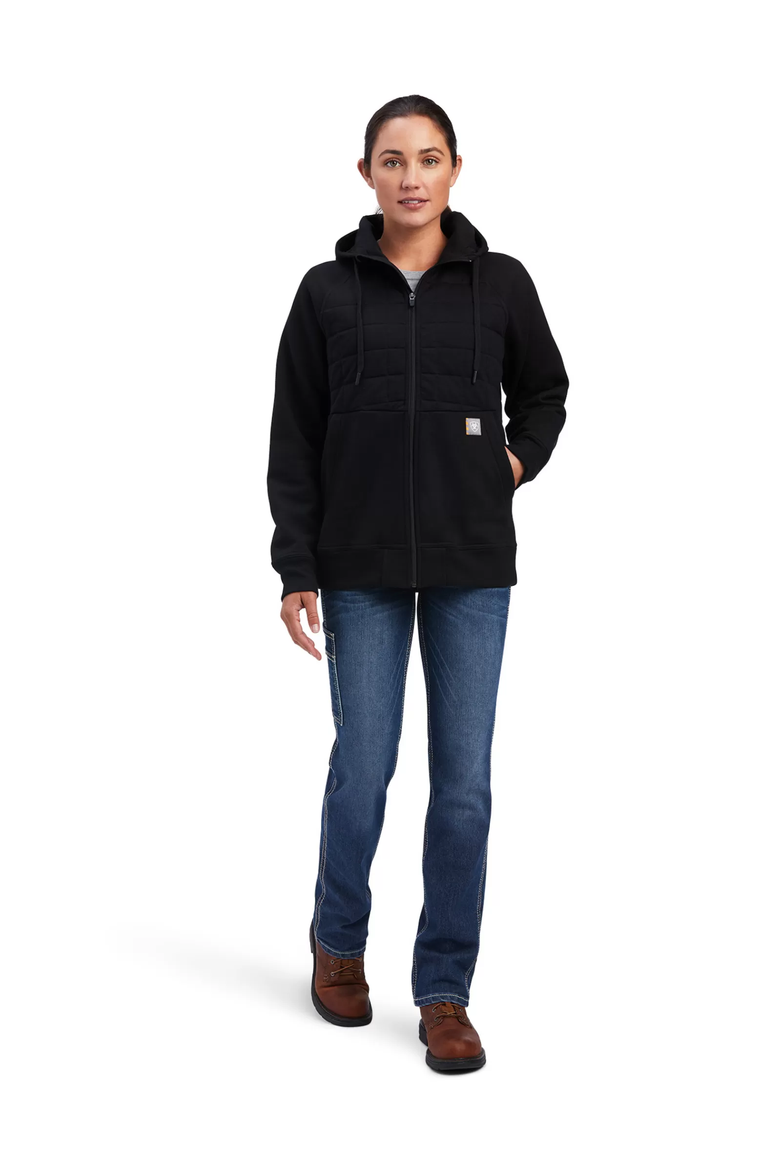 ariat Sweat A Capuche Entierement Zippe Rebar Regulator Pour Femme< Pulls & Sweat