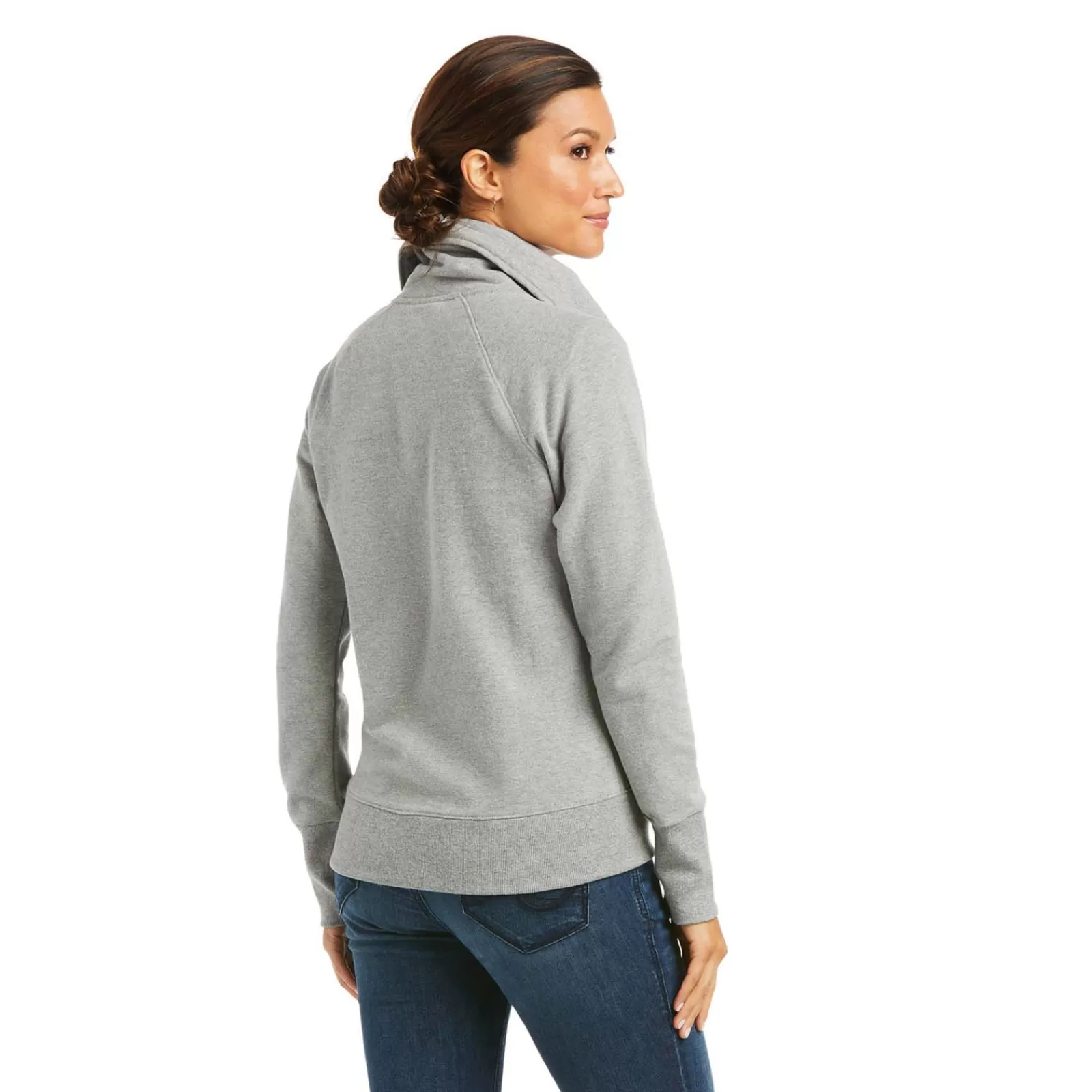 ariat Sweat-Shirt Entierement Zippe Avec Logo De L'Equipe < Tee Shirts & Polos