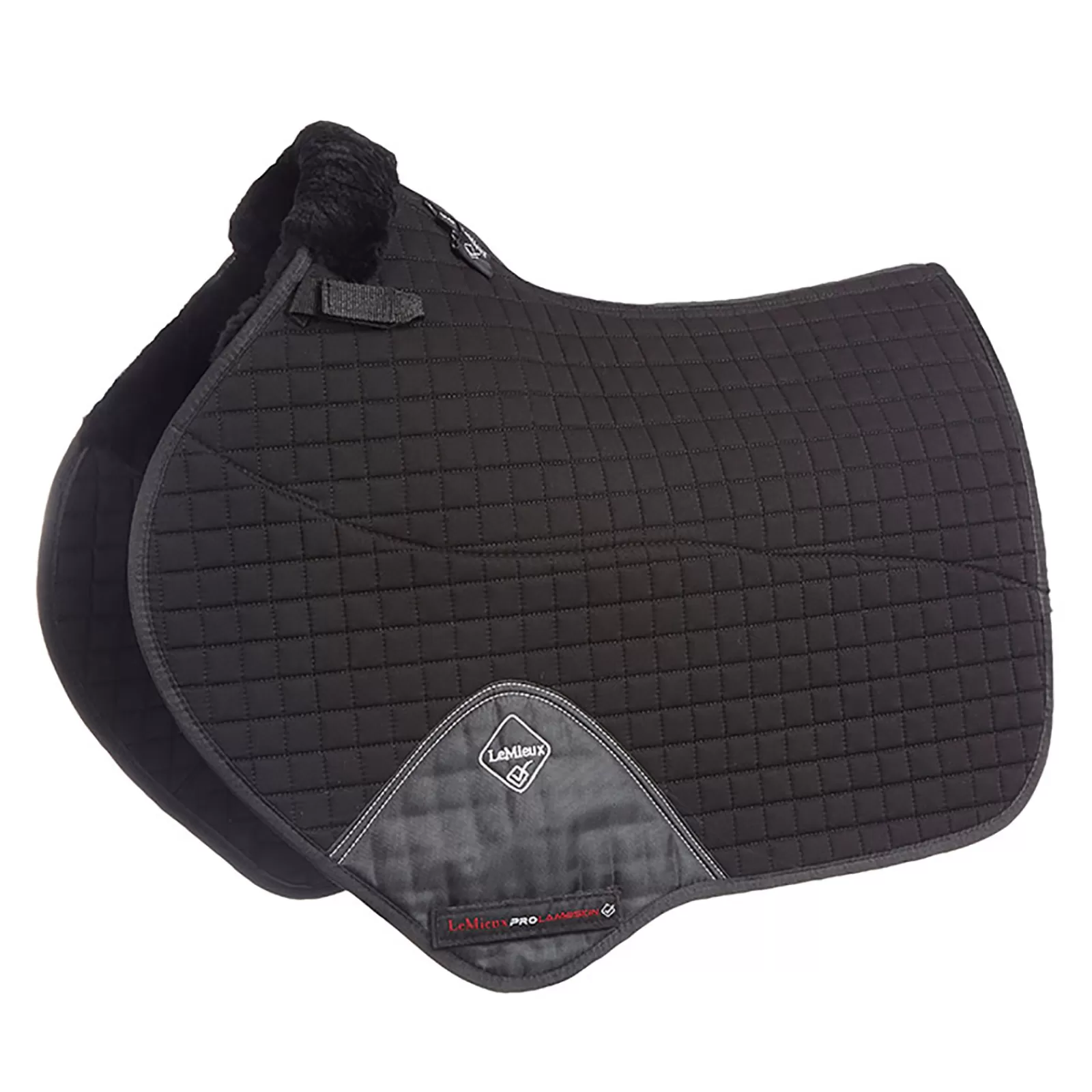 Flash Sale Tapis De Selle Chabraque Arrondi , Double Laine D'Agneau Mi-Hauteur Tapis De Selle Mixte