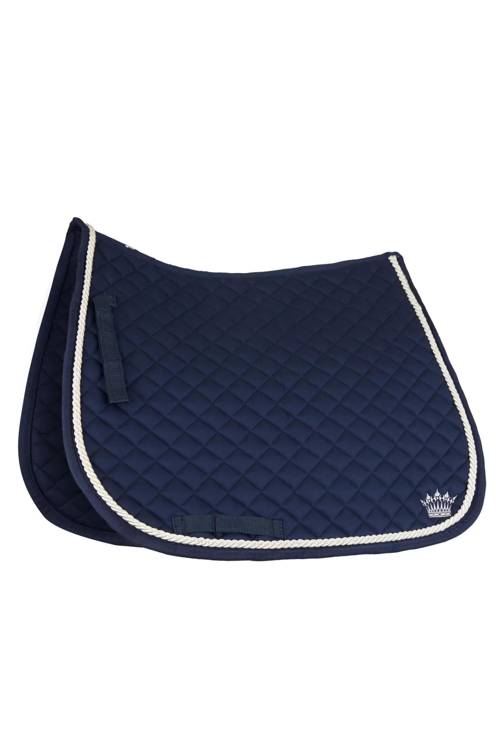 Sale Tapis De Selle De Dressage A Cordelette Argentee Tapis Dressage