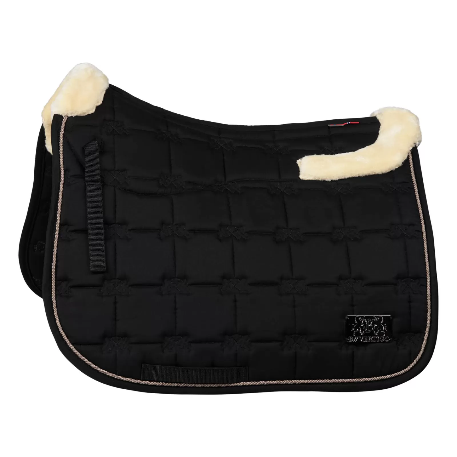 Online Tapis De Selle De Dressage B Vertigo Alaska Avec Bordure En Fausse Fourrure Tapis Dressage