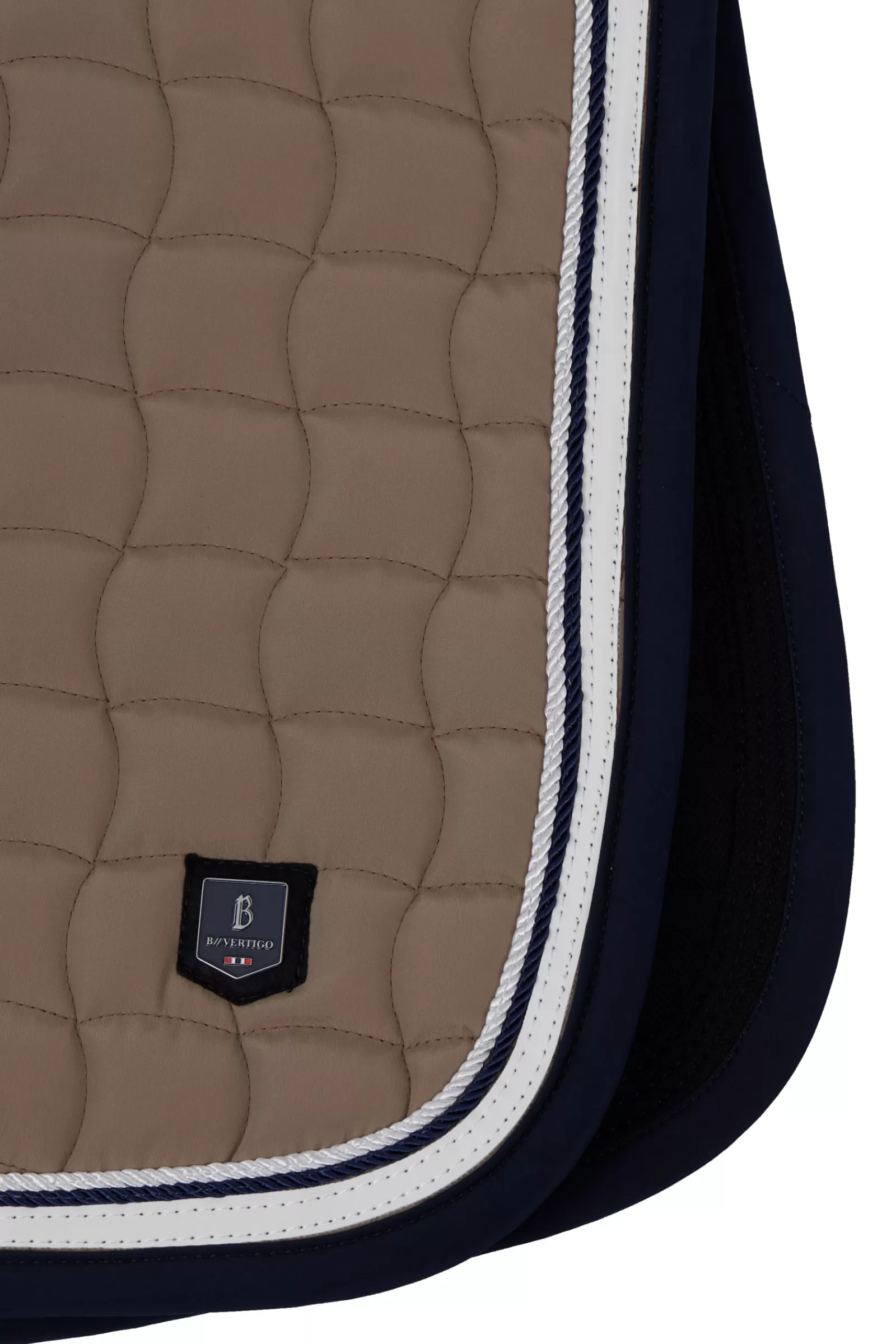 Outlet Tapis De Selle De Dressage B Vertigo Cameron Avec Passepoil Cordelette Tapis Dressage