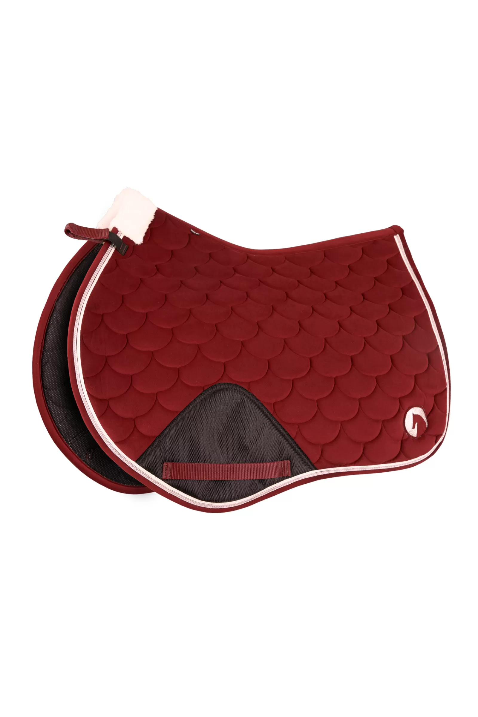 Fashion Tapis De Selle Mixte Geneva Avec Fausse Fourrure Tapis De Selle Mixte
