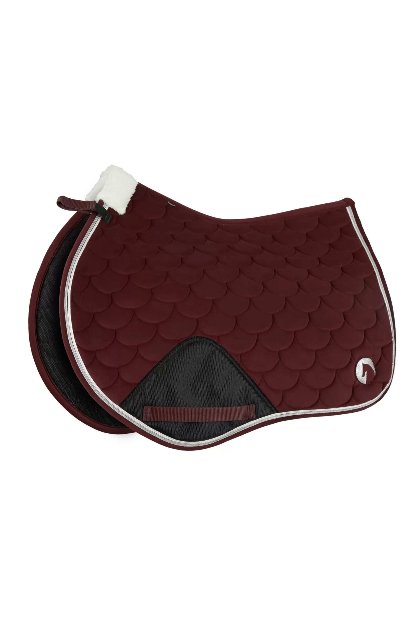 Fashion Tapis De Selle Mixte Geneva Avec Fausse Fourrure Tapis De Selle Mixte