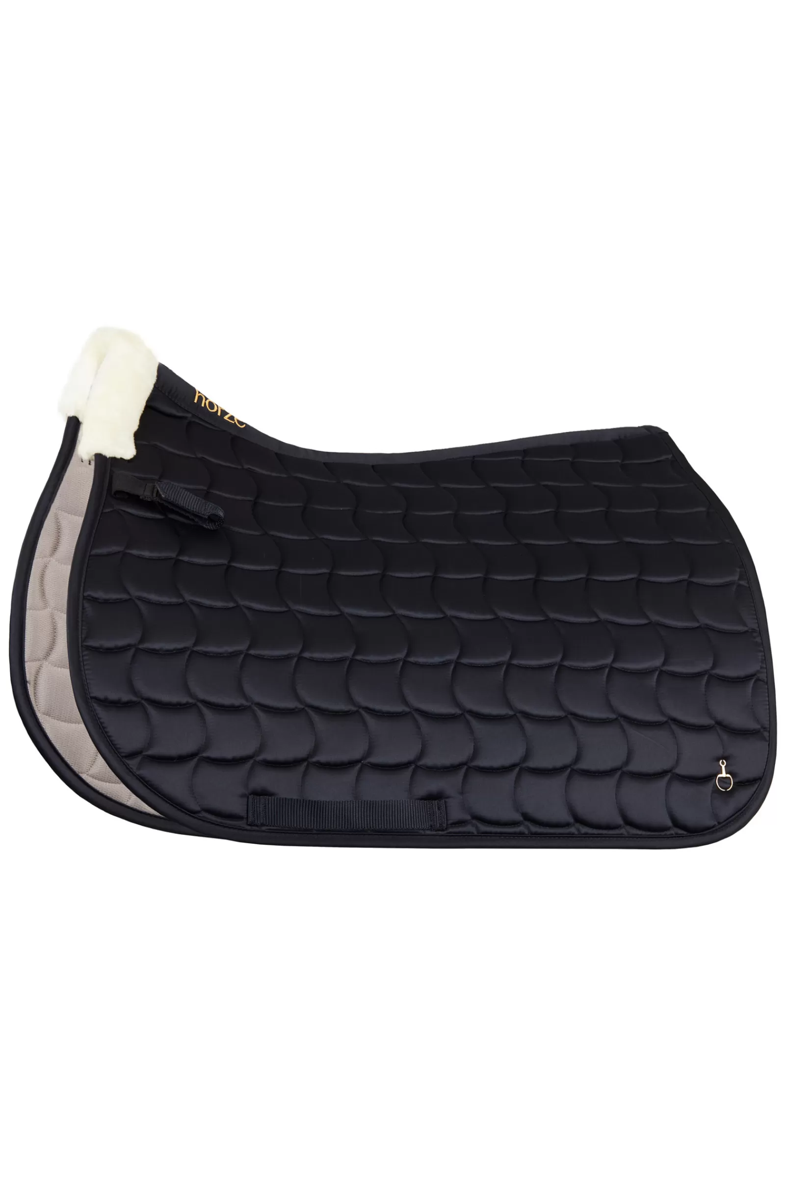 New Tapis De Selle Mixte Houston Avec Fausse Fourrure Tapis De Selle Mixte