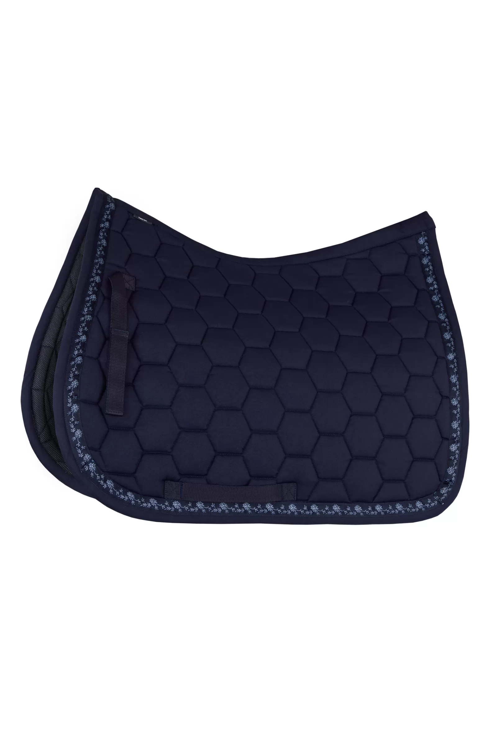 Cheap Tapis De Selle Mixte Kaitlin Avec Passepoil Fleuri Tapis De Selle Mixte