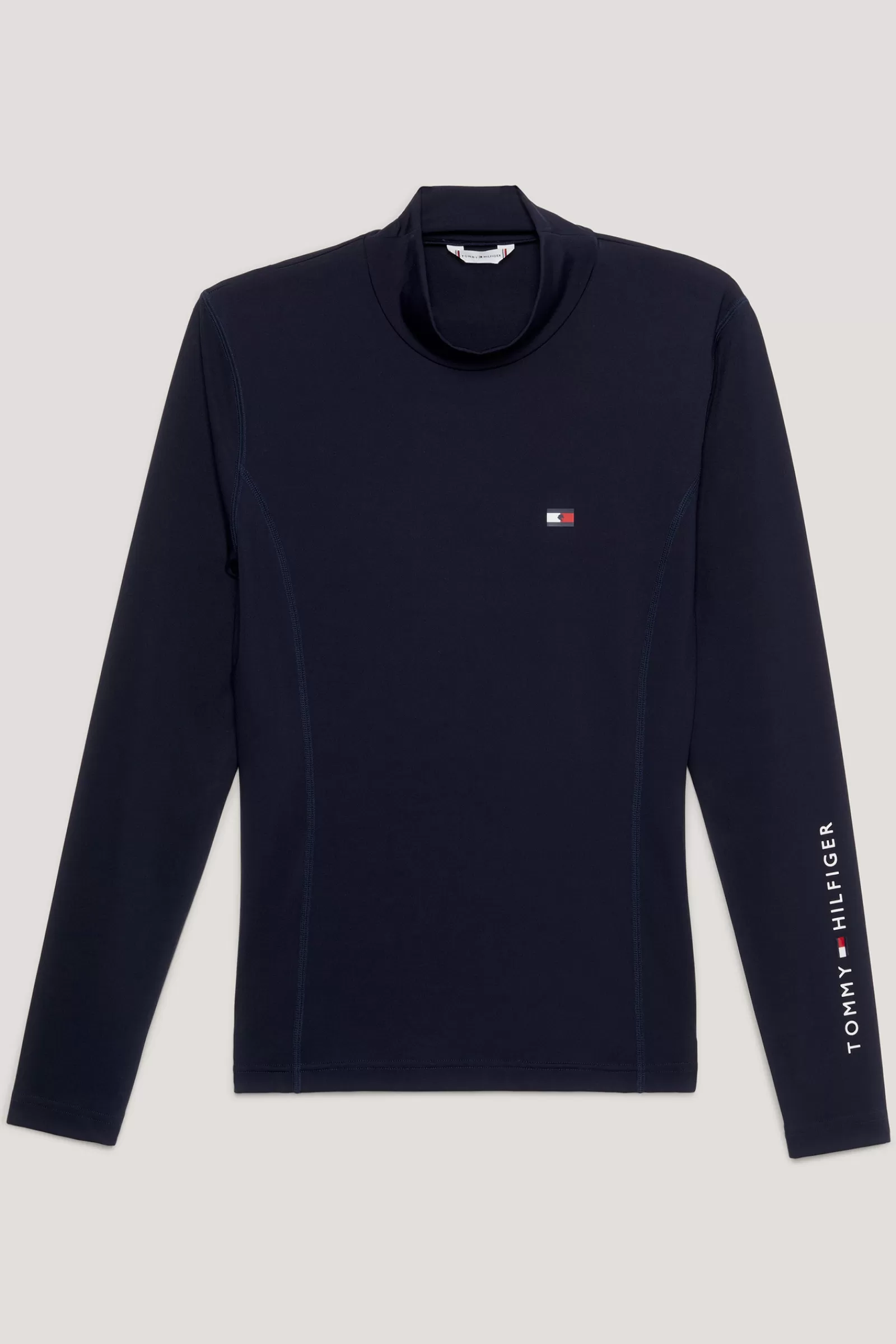 tommyhilfigerequestrian Tommy Hilfiger Equestrian Couche De Base A Col Haut Et Manches Longues< Tee Shirts & Polos