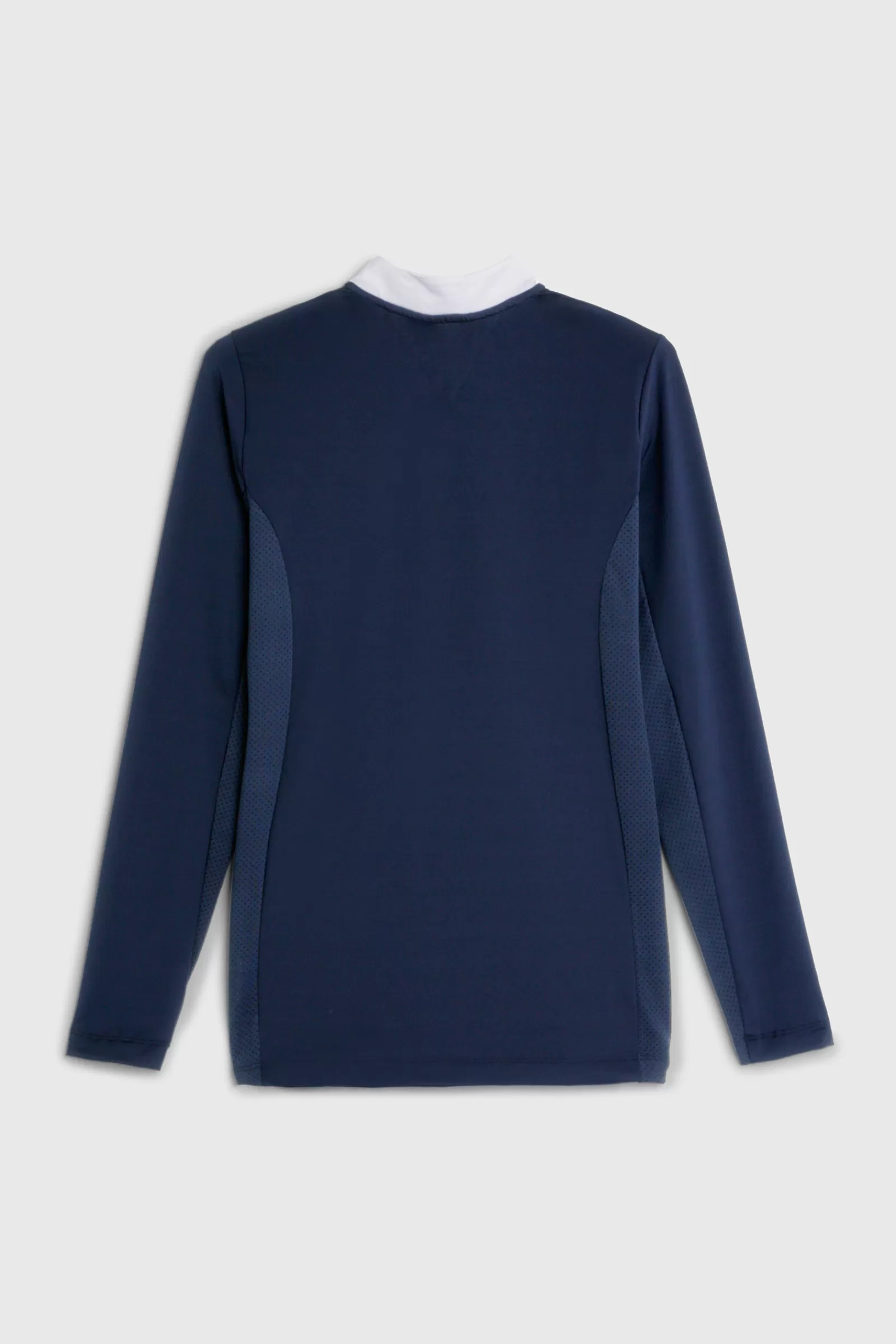 tommyhilfigerequestrian Tommy Hilfiger Equestrian Fresh Air Chemise De Concours A Manches Longues Pour Femme< Tee Shirts & Polos