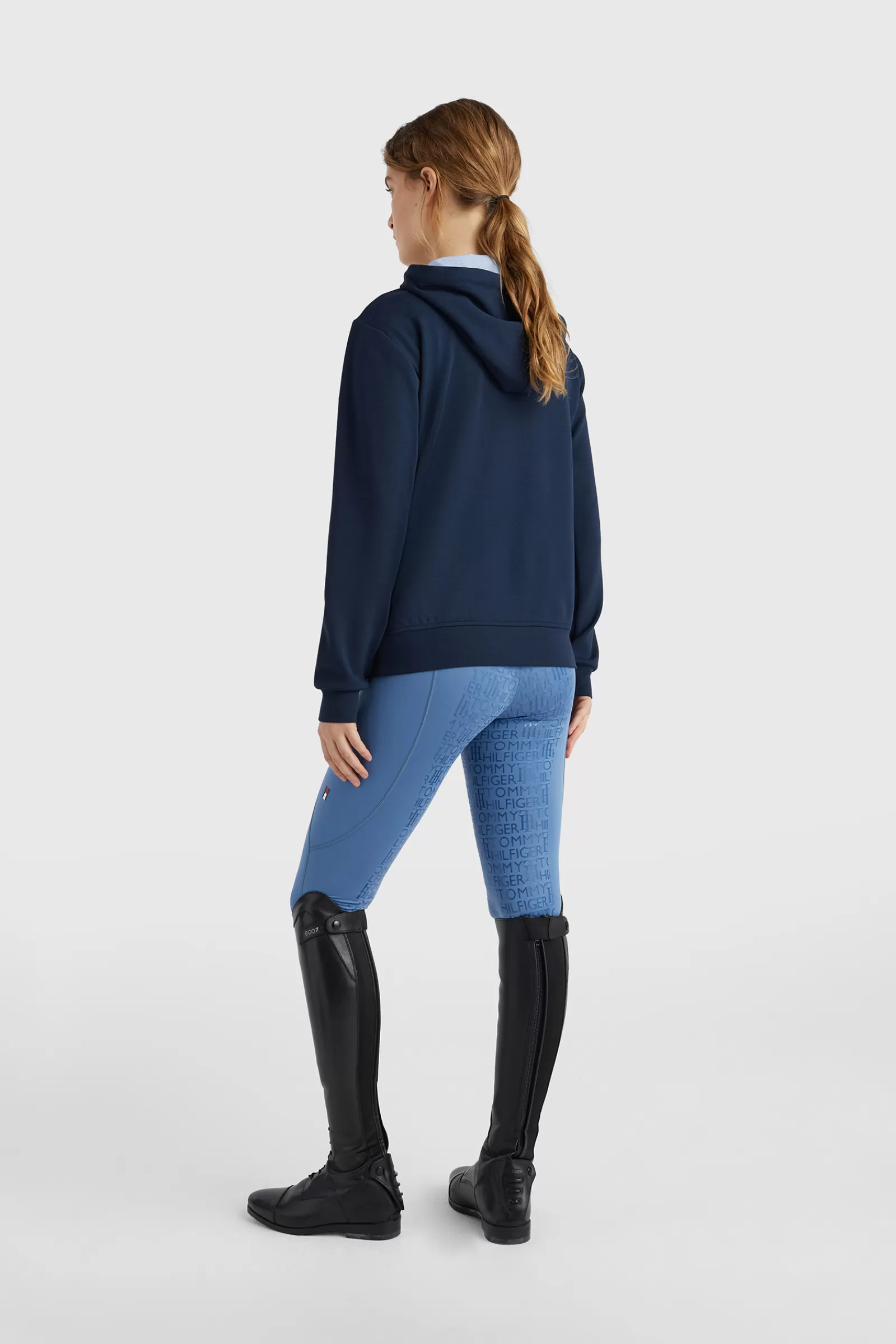 tommyhilfigerequestrian Tommy Hilfiger Equestrian Horse Shoe Sweat A Capuche Sport Pour Femme< Pulls & Sweat