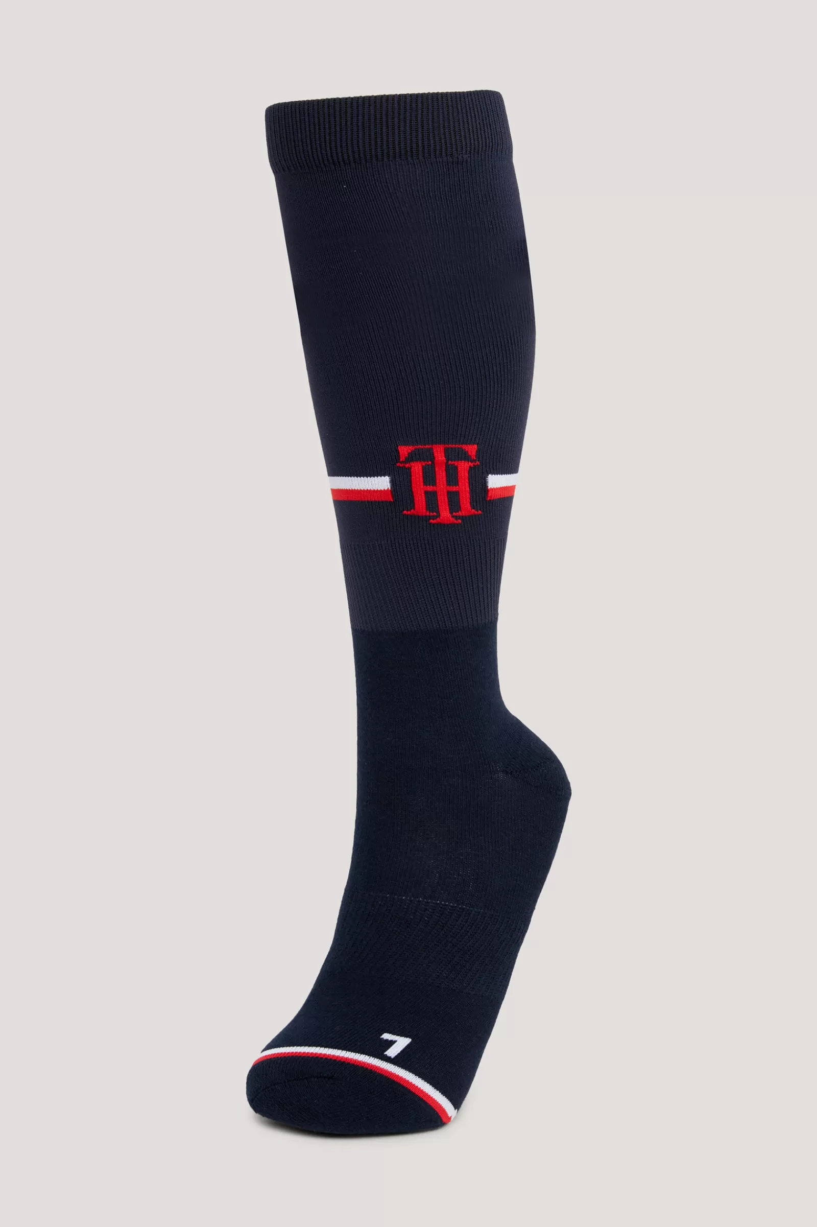 tommyhilfigerequestrian Tommy Hilfiger Equestrian Lot De 2 Paires De Chaussettes Longues D'Hiver Global< Chaussettes