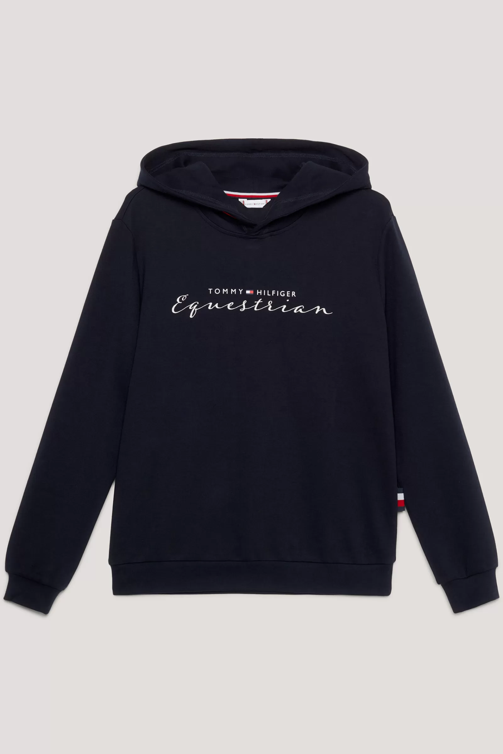 tommyhilfigerequestrian Tommy Hilfiger Equestrian Metallic Logo Sweat A Capuche Graphique Pour Femme< Pulls & Sweat