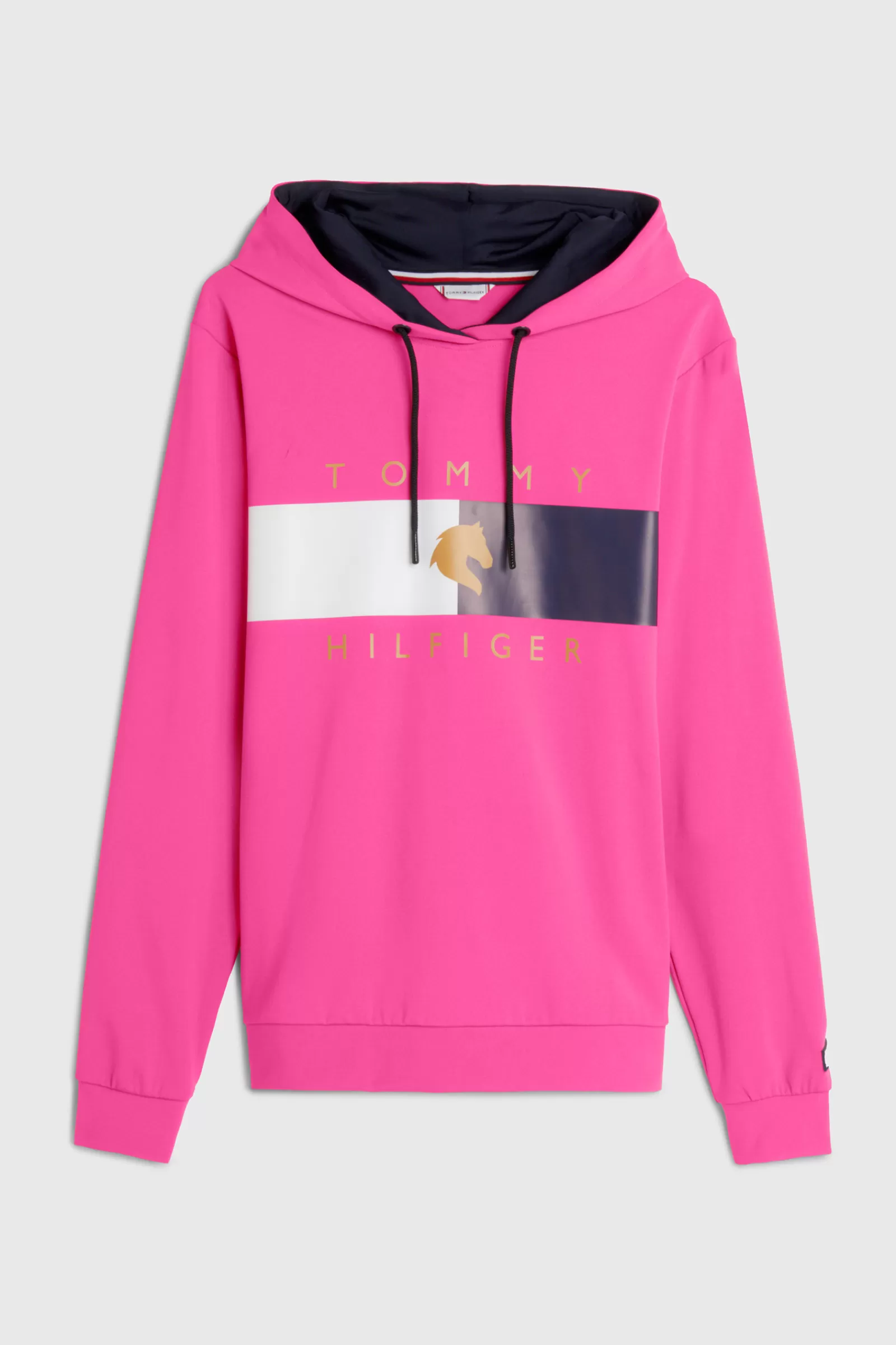 tommyhilfigerequestrian Tommy Hilfiger Equestrian Tommy Flag Performance Sweat A Capuche Pour Femme< Pulls & Sweat