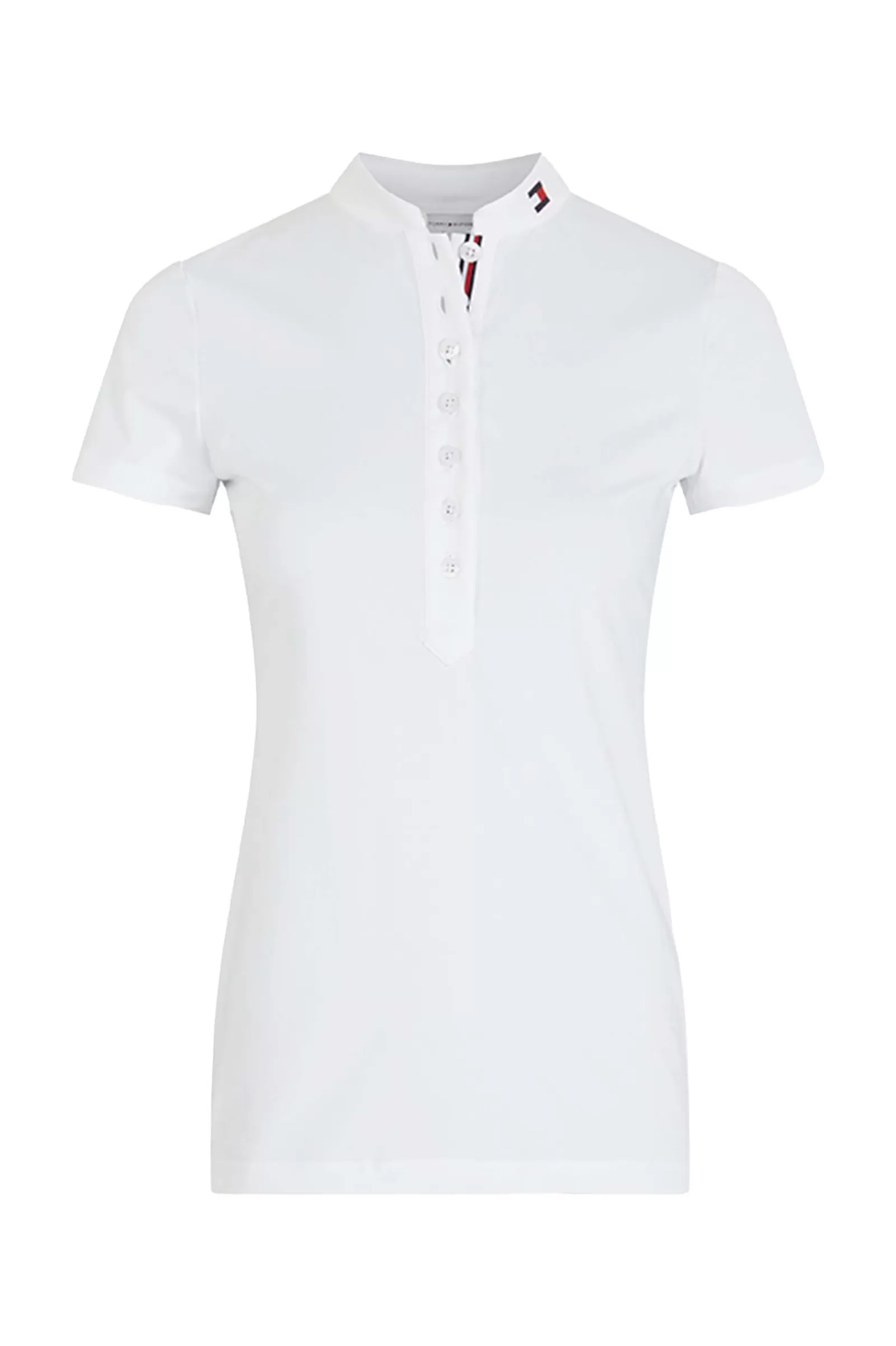 tommyhilfigerequestrian Tommy Hilfiger Equestrian T-Shirt De Concours A Manches Courtes Pour Femmes< Concours