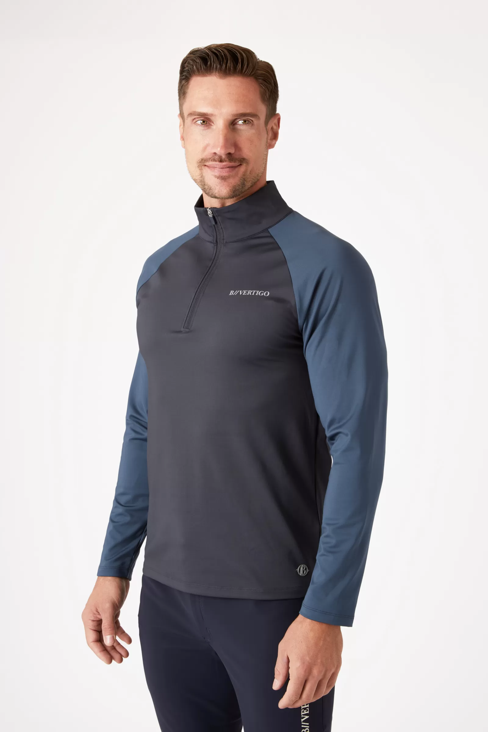 bvertigo Top D'Entrainement B Vertigo Edmund Pour Homme Avec Fermeture Eclair< T-Shirts & Polos D'équitation