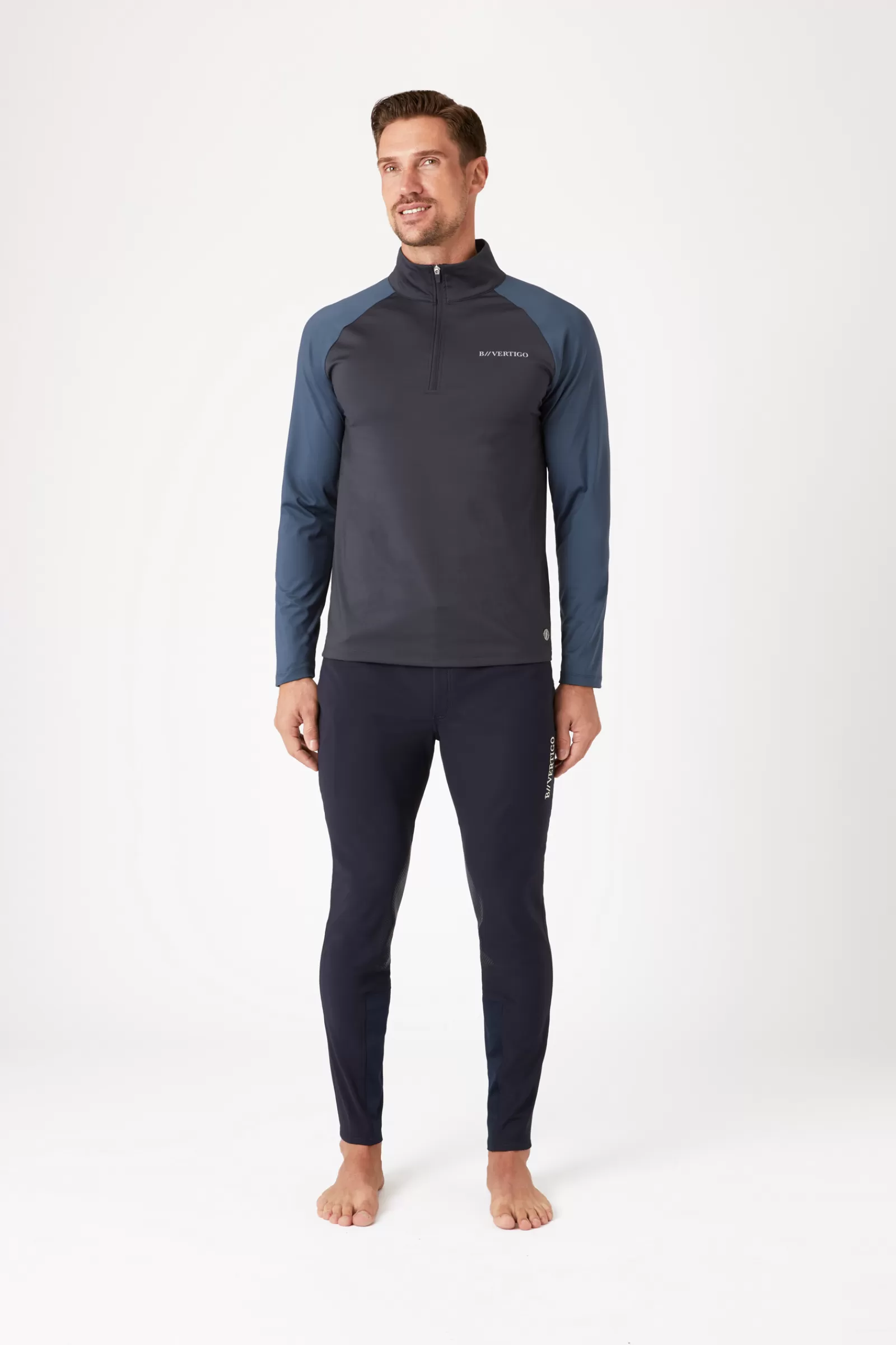 bvertigo Top D'Entrainement B Vertigo Edmund Pour Homme Avec Fermeture Eclair< T-Shirts & Polos D'équitation