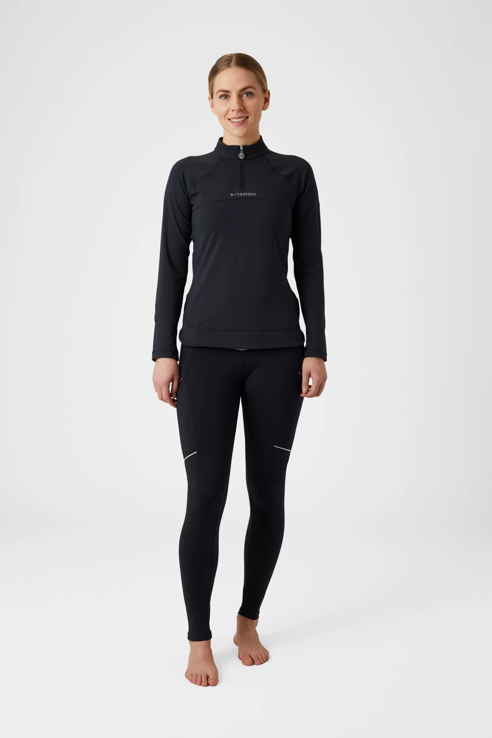 bvertigo Top D'Entrainement Horze Davina Pour Femme Avec Poche Pour Telephone< Tee Shirts & Polos