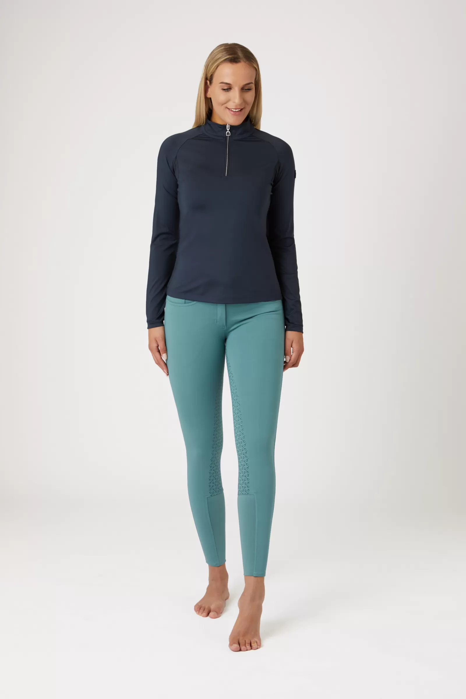 horze Top D'Entrainement Manches Longues Carolina, Femme< Tee Shirts & Polos