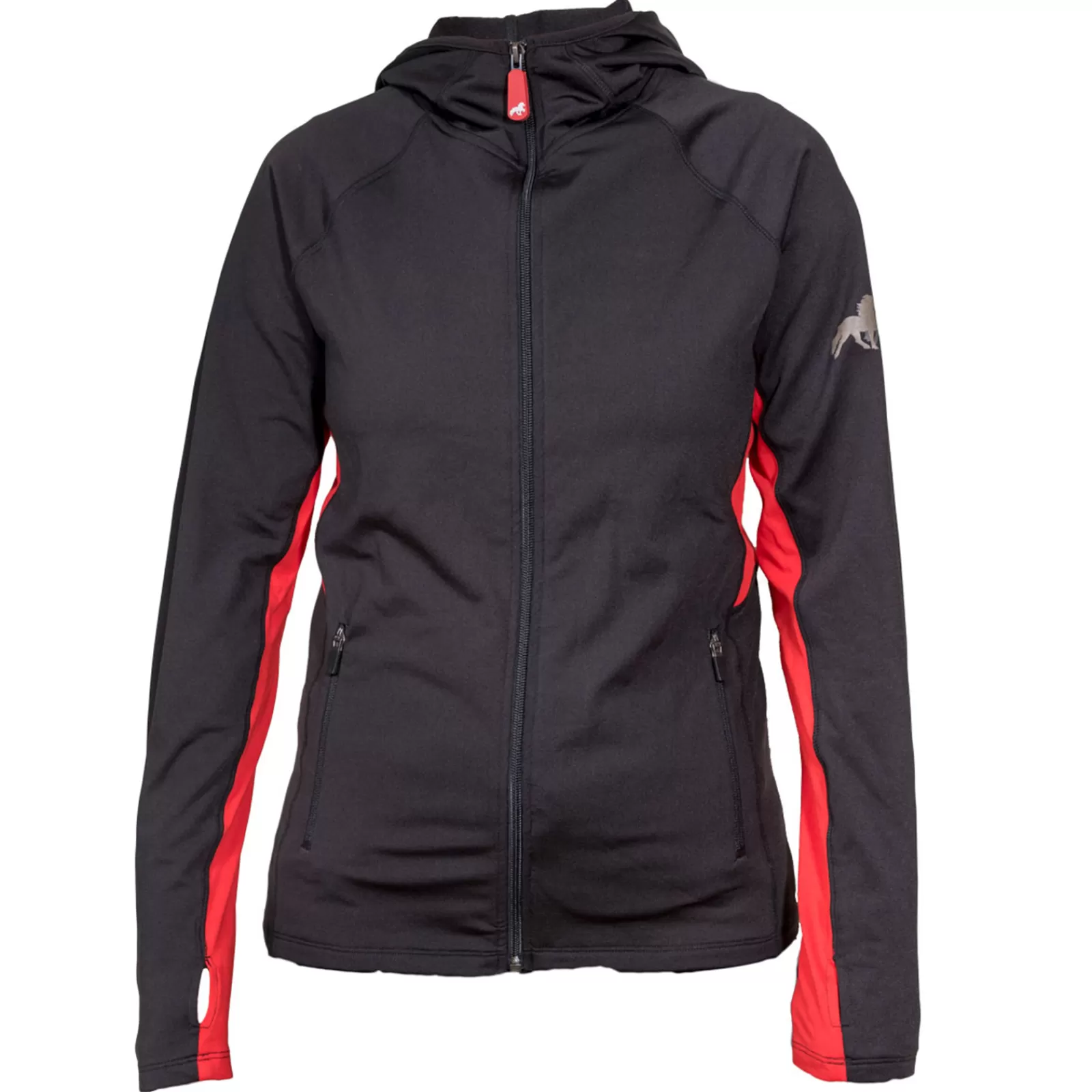 karlslund Top Manches Longues A Capuche Et Zip Kylja< Pulls & Sweat