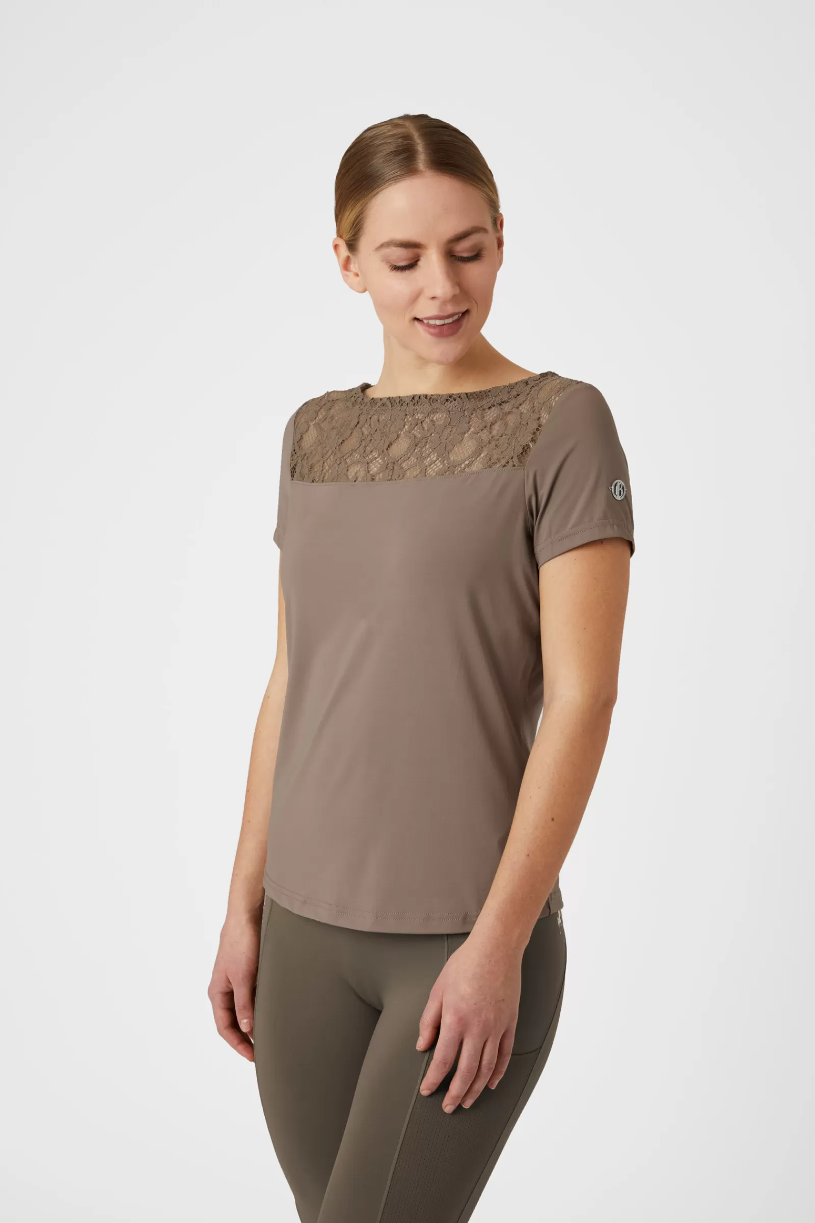 bvertigo T-Shirt En Dentelle B Vertigo Natalia Femme< Tee Shirts & Polos