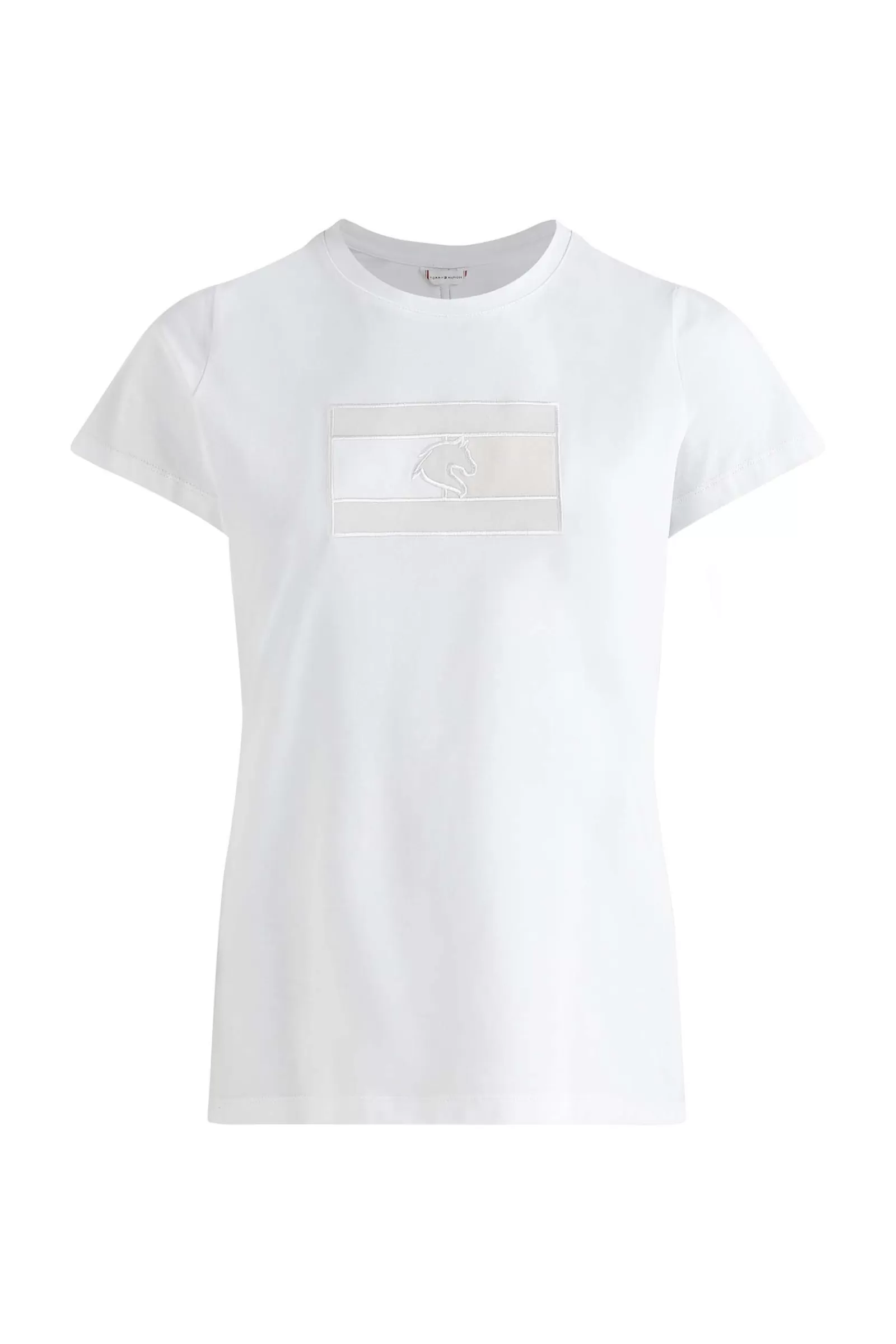 tommyhilfigerequestrian T-Shirt Tommy Hilfiger Equestrian Avec Logo Brode< Tee Shirts & Polos