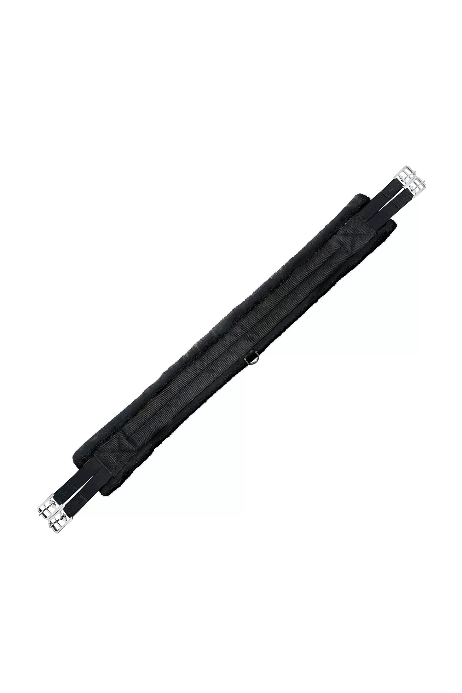 Flash Sale Nylon Long Girth With Faux Fur Padding Sangles De Cheval