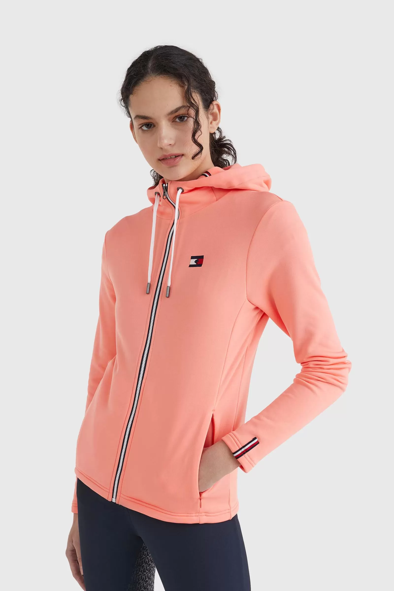 tommyhilfigerequestrian Veste D'Entrainement Tommy Hilfiger Equestrian Performance Unie< Pulls & Sweat