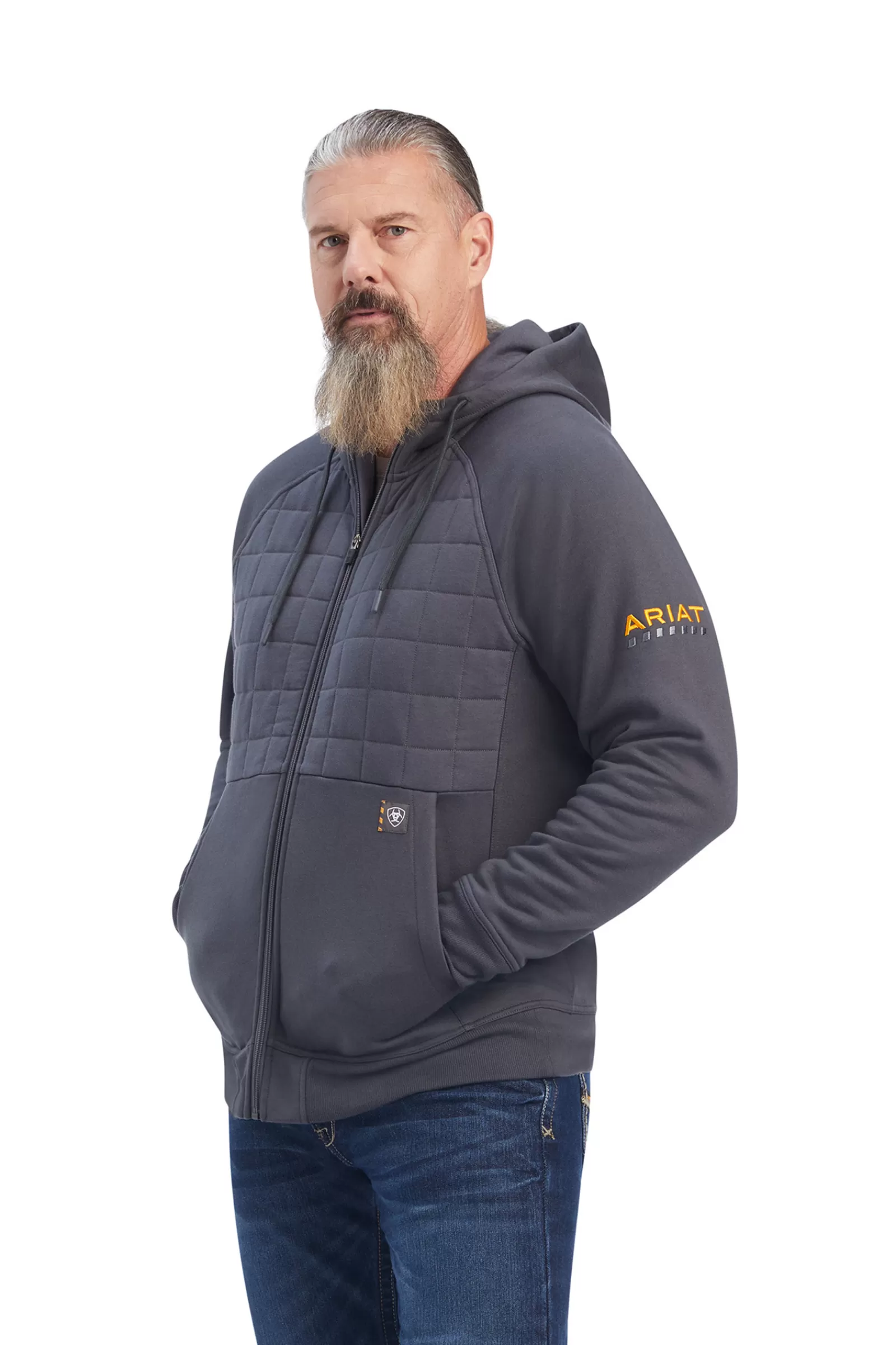 ariat Veste Homme Rebar Regulator Full Zip< Manteaux & Vestes D'équitation